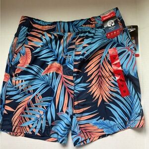 Speedo Men's Tropical Swim Shorts - Speedo Mens Hydro Volley Swim Shorts
